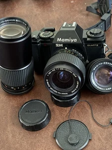 Mamiya ZM Quartz 35mm Film Camera with Lenses. Tested Works - Picture 1 of 3