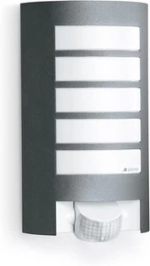 Steinel Outdoor Wall Light L 12 S anthracite, 180° motion detector, 10 m range - Picture 1 of 6