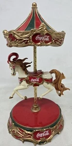 Maglione Vintage The Coca-Cola Collezione Giostra Classica Cavallo Bianco #0271A - Foto 1 di 7