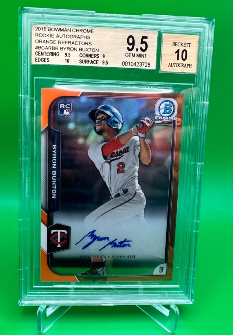 Byron Buxton Baseball Sports Trading Cards & Accessories