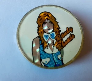 Randy Rhodes (Black Sabbath} Vintage 1983 Badge Button Pin, Pinback Heavy Metal - Bild 1 von 2