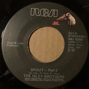 ISLEY BROS. SHOUT 1 & 2 45 auf Cinch DJ Bound EX - Bild 1 von 2
