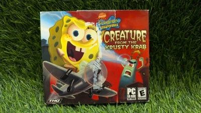 SpongeBob SquarePants: Creature from the Krusty Krab PC CD-ROM Disc Rare SEALED - Image 1 of 4