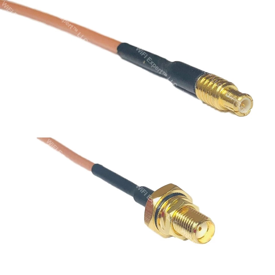 RG316 MCX MALE to SMA Female O-Ring Coax RF Cable USA-Ship - Image 1 of 1