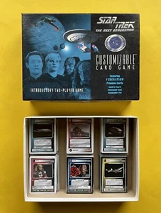 STAR TREK 720 Trading CARDS Partia US Set GRA Karty NOWE TCG Silver Box Oryginalne opakowanie 9 ccg - Zdjęcie 1 z 12