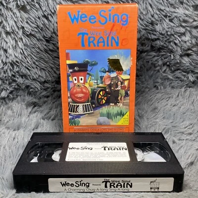 Wee Sing Presents The Train Sing-A-Long Kids VHS Tape 1993 Charming Chug-A-Long - Image 1 of 4