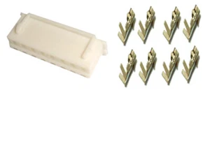 8 Pin JST XH 2,5mm Raster Buchse Gehäuse Buchse Crimp Kontakt Pins x 50 - Bild 1 von 5