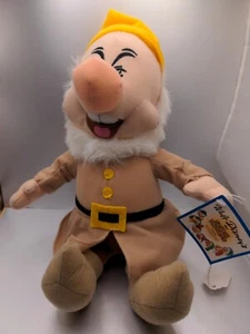 Juguete Fábrica Walt Disney Los Siete Enanitos ESTORNUDO Muñeco de Peluche 10" Personaje de Peluche - Imagen 1 de 12