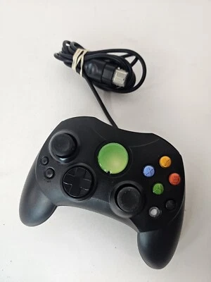 TTX Tech Black Wired Two Analog Thumbsticks S-Type Controller For Microsoft Xbox - Image 1 of 3