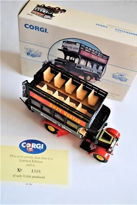 Corgi Toys Classics Modellauto Thornycroft Bus Brighton Scale 1:50   - Bild 1 von 4