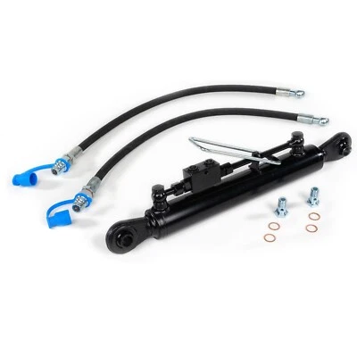 Hydraulischer Oberlenker Kat. 2-2 mit Sperrblock  670-1070 mm mit 2 x Schlauch - Bild 1 von 4