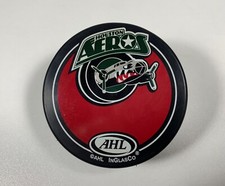 Houston Aeros Official Hockey Puck American Hockey League AHL InGlasCo Slovikia
