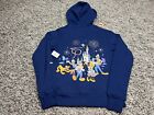 NEW Disney Hoodie Adult Small Blue 50th Anniversary Mickey Minnie Mouse Parks