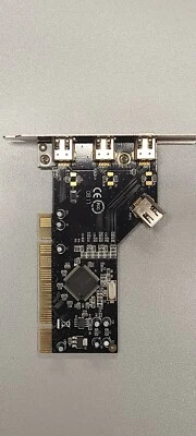SYBA 4 port Firewire PCI card NEC Chipset SD-NEC-4F - Image 1 of 3