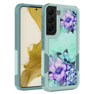 For Samsung Galaxy S22 Ultra Plus 5G Case Shockproof Patterned Hard Back Cover - Picture 1 of 37