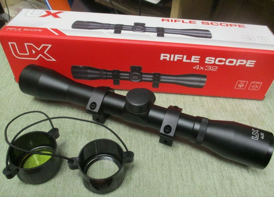 Walther UX Zielfernrohr mit Absehen 8, RS 4 x 32 Fernrohr Luftgewehr 11mm  21545 - Bild 1 von 4