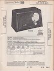 1955 ARVIN 950T RADIO SERVICE MANUAL SCHEMATIC photofact ch. RE391 diagram FIX