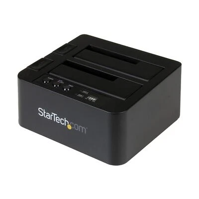 StarTech.com Standalone Hard Drive Duplicator, External Dual Bay HDD/SSD Clon... - Image 1 of 4