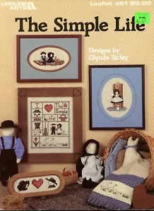 2 gráficos de puntada X "Simple Life" y Just "Plain" Friends - Imagen 1 de 2