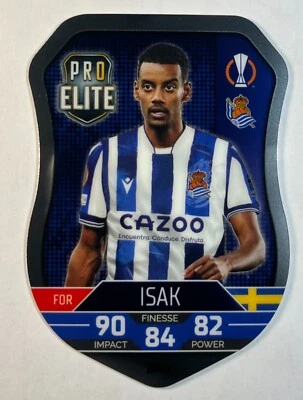 Topps Match Attax 2022-23 Isak Chrome Shield - Image 1 of 2