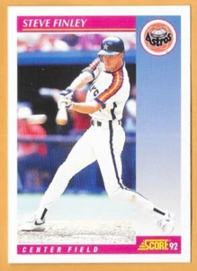 Steve Finley Houston Astros #176 - Puntuación casi nueva-como nueva 1992 - Imagen 1 de 2
