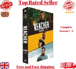 Reacher : The Complete Season 1 - 3 (DVD, 7-Disc Box Set - Picture 1 of 3