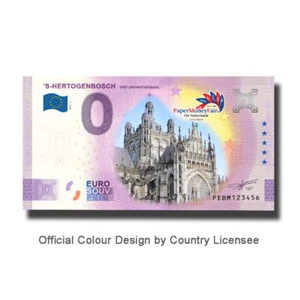Euro Souvenir Netherlands 2021-1 PEBM 'S-Hertogenbosch Colour Souvenirscheine - Picture 1 of 3