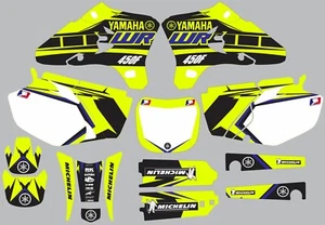 Vibrant Highlighter YAMAHA GRAPHICS  WRF450 WR450F 2003 2004 2005 2006 decals - Picture 1 of 1