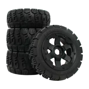 Vorderer Hinterreifen Kunststofffelge für 1/5 RC Baja HPI KM RV 5B All Terrain - Bild 1 von 6