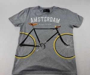 Fox Racing Shirt Mens Large Grey Premium Amsterdam Bike Cycling Dutch Holland - Picture 1 of 6