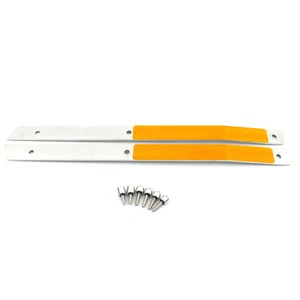 2pcs Fairing Side Moulding Trim For Honda Goldwing 1500 GL1500 1988-2000 Chrome - Bild 1 von 9