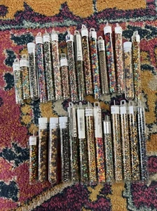 Multi-colored Bead Tubes - Picture 1 of 1