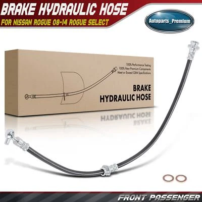 Manguera hidráulica de freno delantero derecho para Nissan Rogue 2008-2014 Rogue Select 14-15 Foto 1 de 4