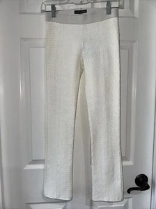 David Lerner Small Seamed Cropped Legging Ivory Muster NEU mit Mängeln - Bild 1 von 13