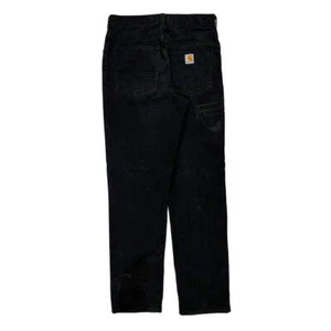 Jeans Carhartt - 30W 33L mezcla de algodón negro - Imagen 1 de 11