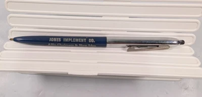 Pluma de tinta de colección para piezas Jones Implement Co. ALLIS-CHALMERS & NEW IDEA Hoopston IL Foto 1 de 4