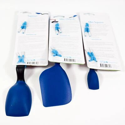 3 DreamFarm CLASSIC BLUE Mini Chopula/Supoon/Mini Supoon Nylon Resistente al Calor Foto 1 de 2
