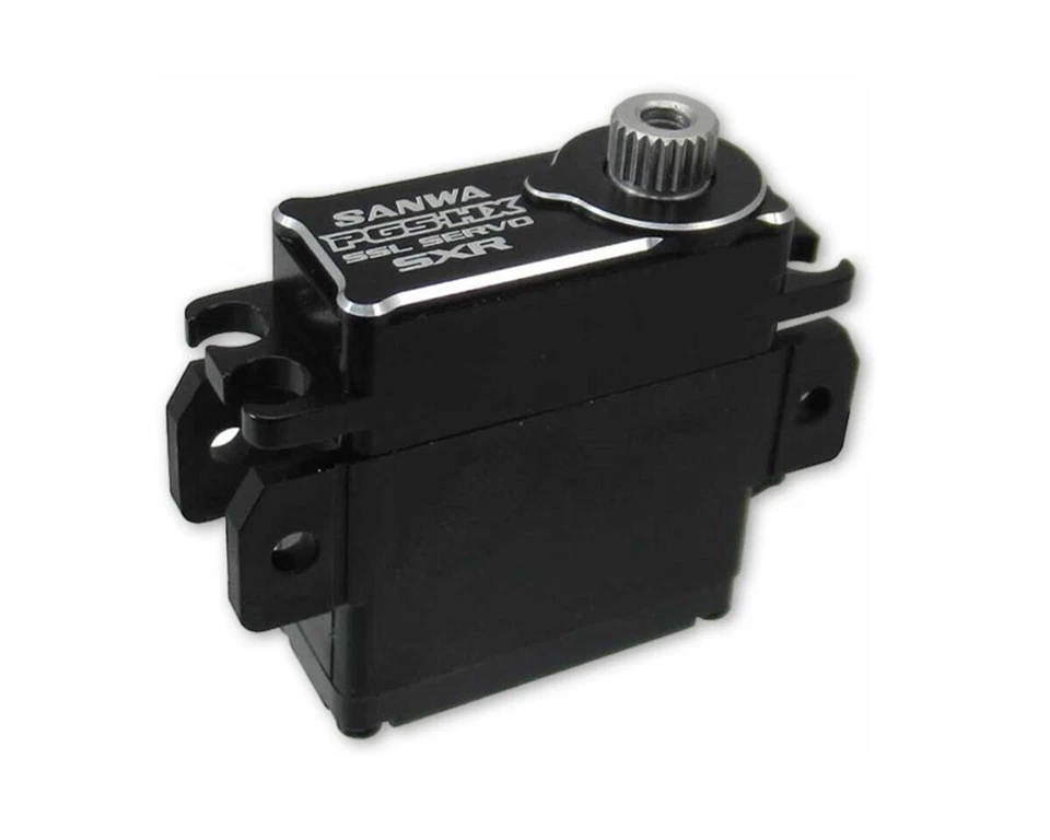 Sanwa PGS-HX Mini Digital Servo mit Alu Oberteil SAN107A54763A  - Bild 1 von 1