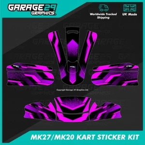 NEW CADET MK27/MK20 KART STICKER KIT - MATRIX - COLOUR 4 - CUSTOMISABLE - Picture 1 of 3