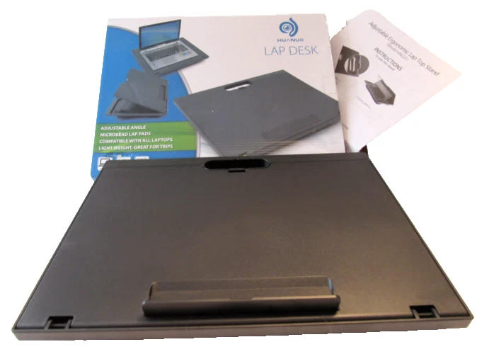 HUANUO Adjustable Lap Desk Laptop Desk  Adjustable 7  Angle Cushion - Image 1 of 4