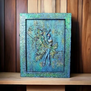 Ballerina Wall Art, Prima Ballerina Dancer, Free Standing Ballerina Art - Picture 1 of 5