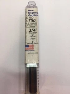 Nueva Inglaterra Carbide 47750 SD.750 Alta Velocidad Empleador Extranjero 3/4 in. x 6 in. EE. UU. - Imagen 1 de 2