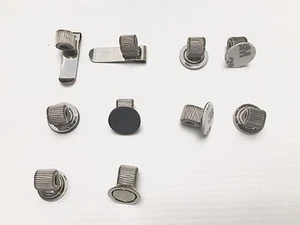Portaplumas Metal ÚNICO - CLIP - ADHESIVO 3M - GIRATORIO - MAGNÉTICO ---- 5 ESTILOS - Imagen 1 de 30