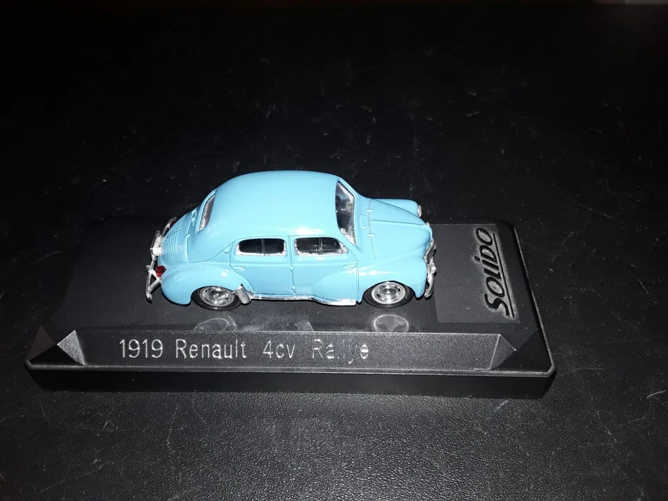 SOLIDO'RENAULT 4 CV ART 1919 scala 1:43 MODELLO RARO  - Immagine 1 di 1