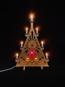 Working - MH Schwibbogen Light Up Candle Bridge - Picture 1 of 8
