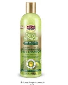 Champú y acondicionador 2 en 1 African Pride Olive Miracle (12 oz) - Imagen 1 de 1
