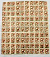 Vintage Norfolk VA Health Seal Poster Stamps 1937 LOT of 3 Mint Sheets (300) MNH