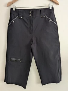 Jamie Sadock schwarze lange Cargo Shorts Gr. 6 - Bild 1 von 8
