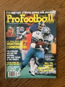 Cowboys Tony Dorsett Pro Football Magazine 10/1980 NoLabel Ever - Newstand Ex - Picture 1 of 7