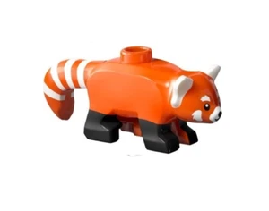 NUEVO LEGO Rojizo Naranja Rojo Panda Animal 106597pb01 Friends 71481 - Imagen 1 de 1